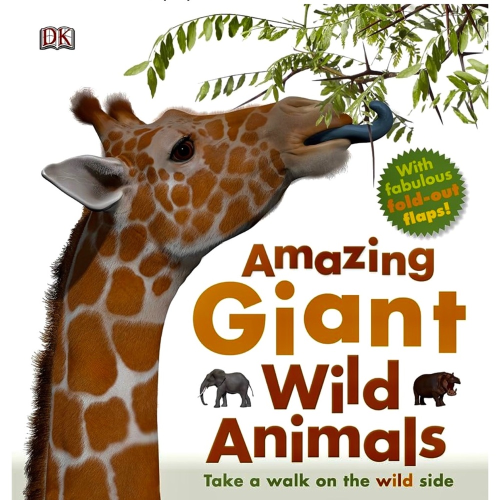 AMAZING GIANT WILD ANIMALS BOOK